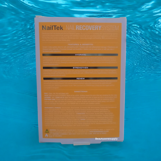 Nail Tek Nail Recovery Kit- For Soft, Peeling Nails- Formula 2 Hydrate, Strengthen, Renew-Cuticle Oil #37807