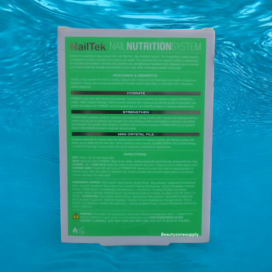 Nail Tek Nutrition Kit For Normal, Healthy Nails- Formula 1 Hydrate, Strengthen, Renew-Cuticle Oil #37806