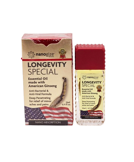Nanogize Longevity Special Ginseng Essential Oil Dầu Sâm 20 ml