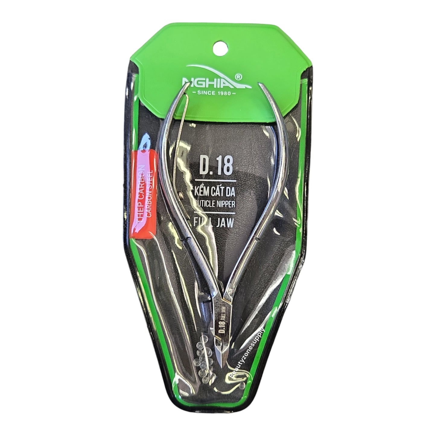 Nghia Cuticle Nipper Carbon Steel D 18 Full Jaw