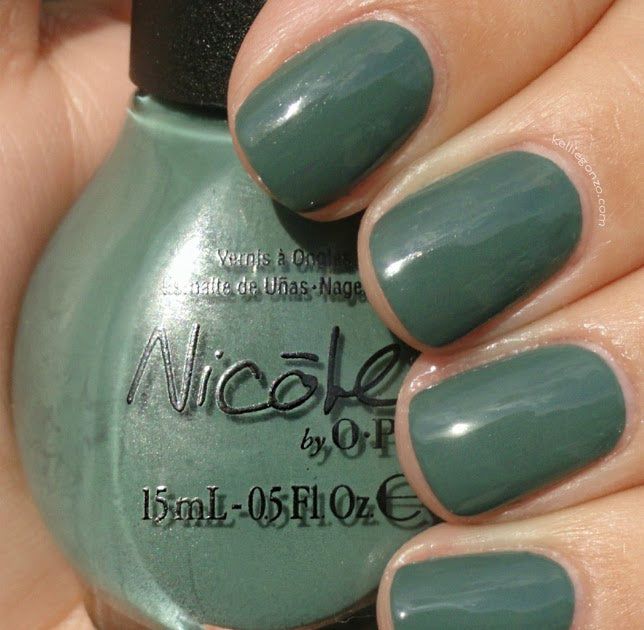 Nicole Nail Polish by OPI - Green up your act! 0.5 fl oz #NI370