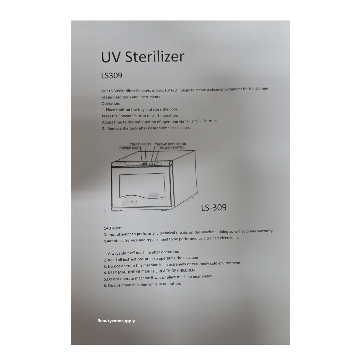 Niko Disinfectant Cabinet Sterilizer LS 309