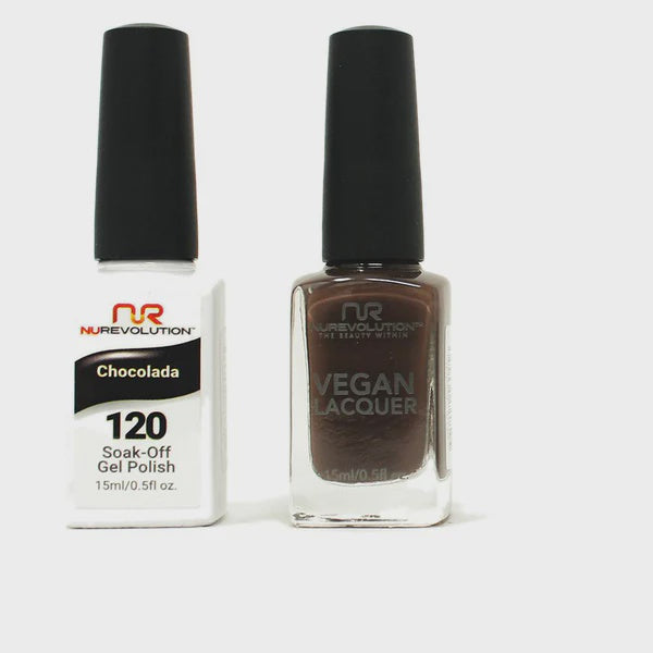 Nurevolution Gel & Polish #120 Chocolada