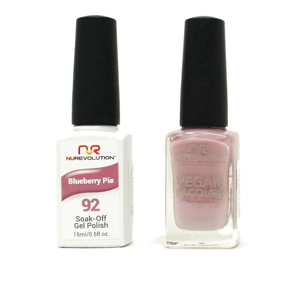 Nurevolution Gel & Polish #92 Blueberry Pie