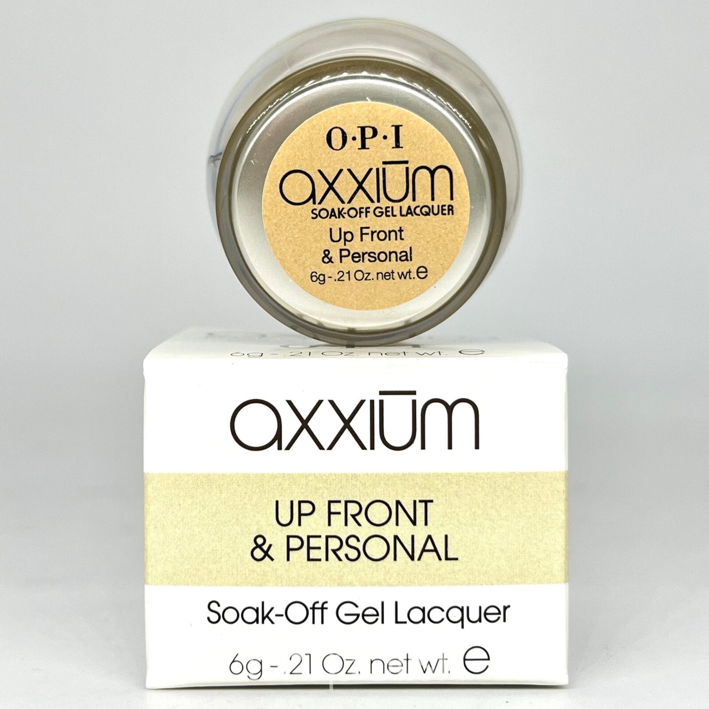 OPI Axxium Soak-Off Gel Up Front & Personal .21 oz