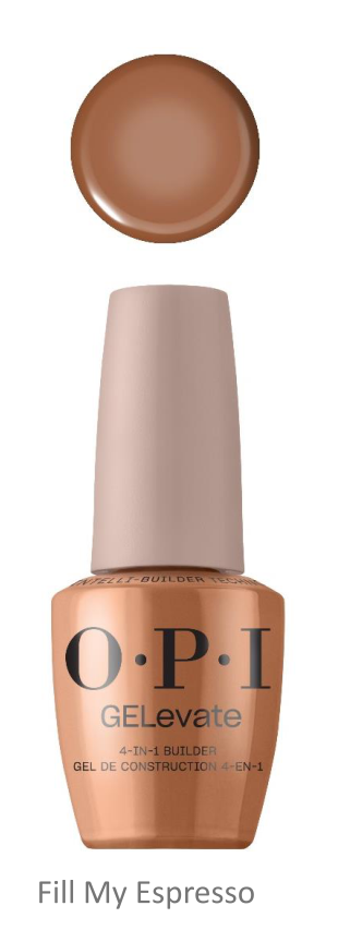 OPI Gelevate 4 in 1 Builder Gel in a Bottle Fill My Espresso #BIB003