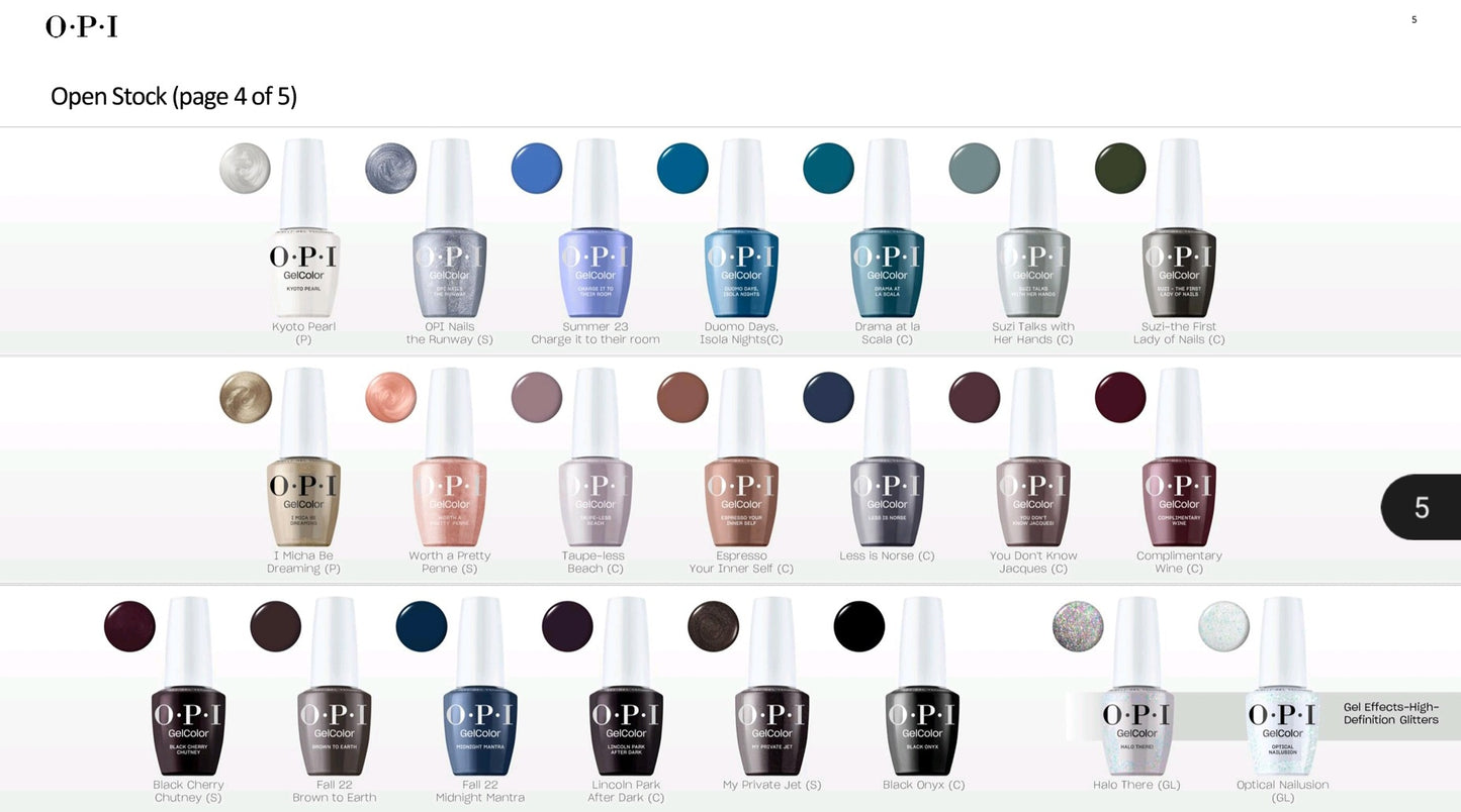 OPI GelColor Inteli-Gel Kyoto Pearl 0.5 oz #GCL03