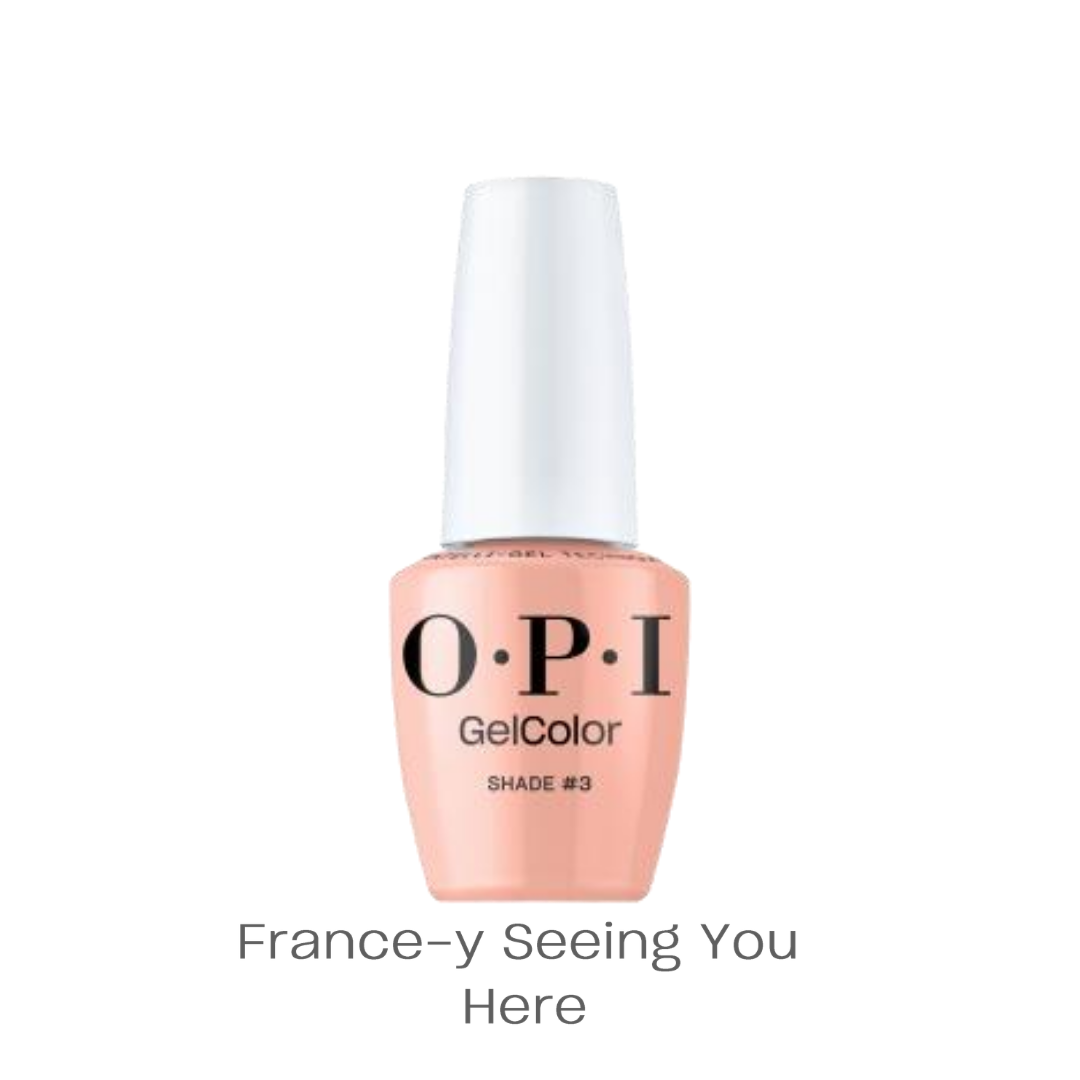OPI GelColor Inteli-Gel France-y Seeing You Here 0.5 oz #GCF039