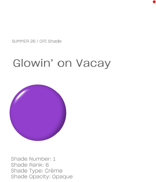 OPI GelColor Inteli-Gel Glowin' on Vacay 0.5 oz #GCS073