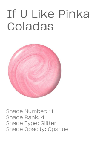 OPI GelColor Inteli-Gel If U Like Pinka Coladas 0.5 oz #GCS083