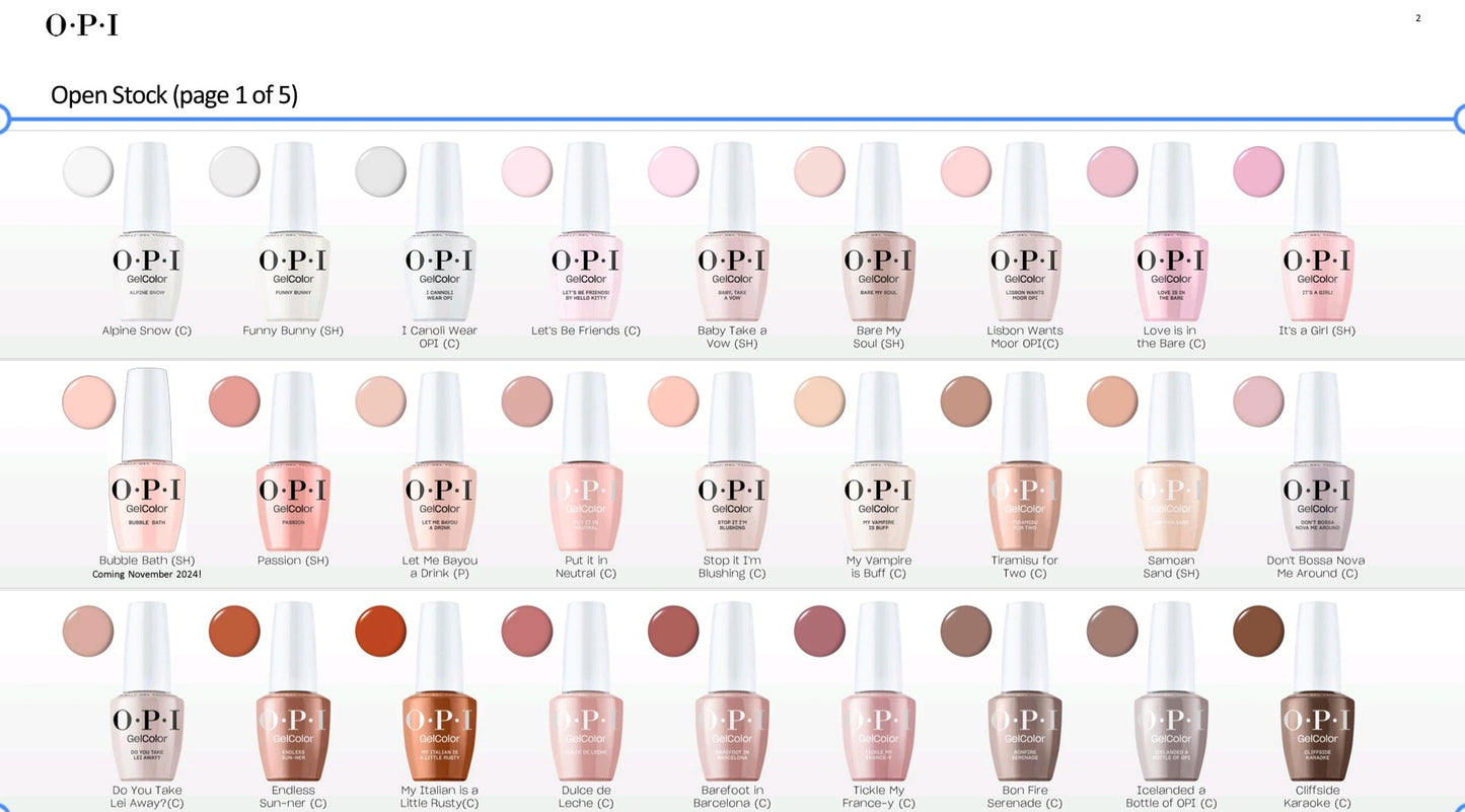 OPI GelColor Inteli-Gel I Cannoli Wear OPI 0.5 oz #GCV32 - BeautyzoneNailSupply