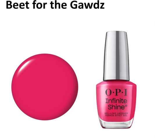OPI Infinite Shine Beet for the Gawdz 0.5 oz ISL180