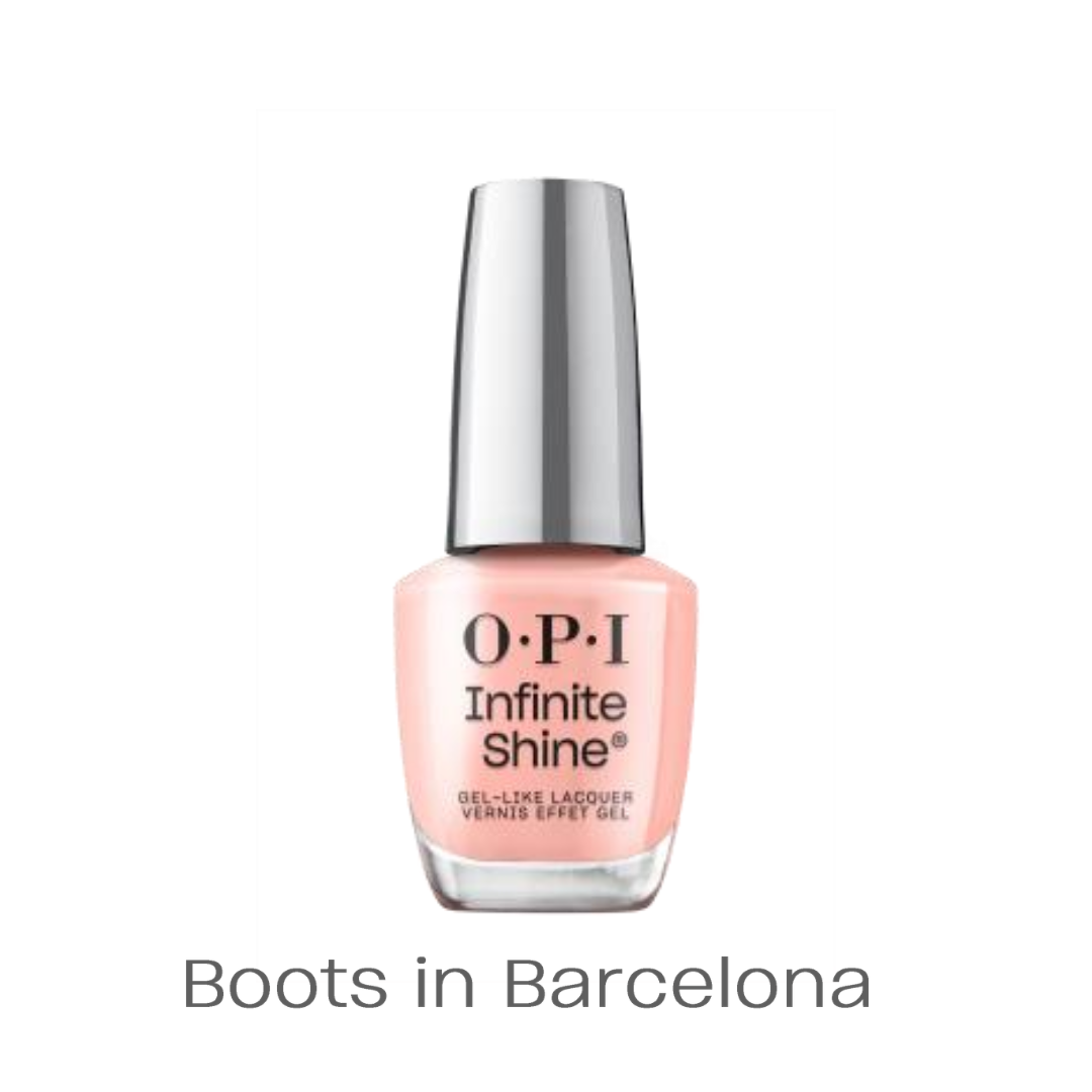 OPI Infinite Shine Boots in Barcelona 0.5 oz #ISL222