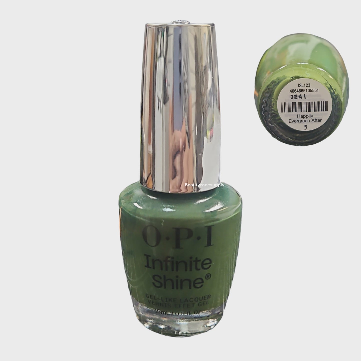 OPI Infinite Shine happily evergreen after 0.5 fl oz ISL123