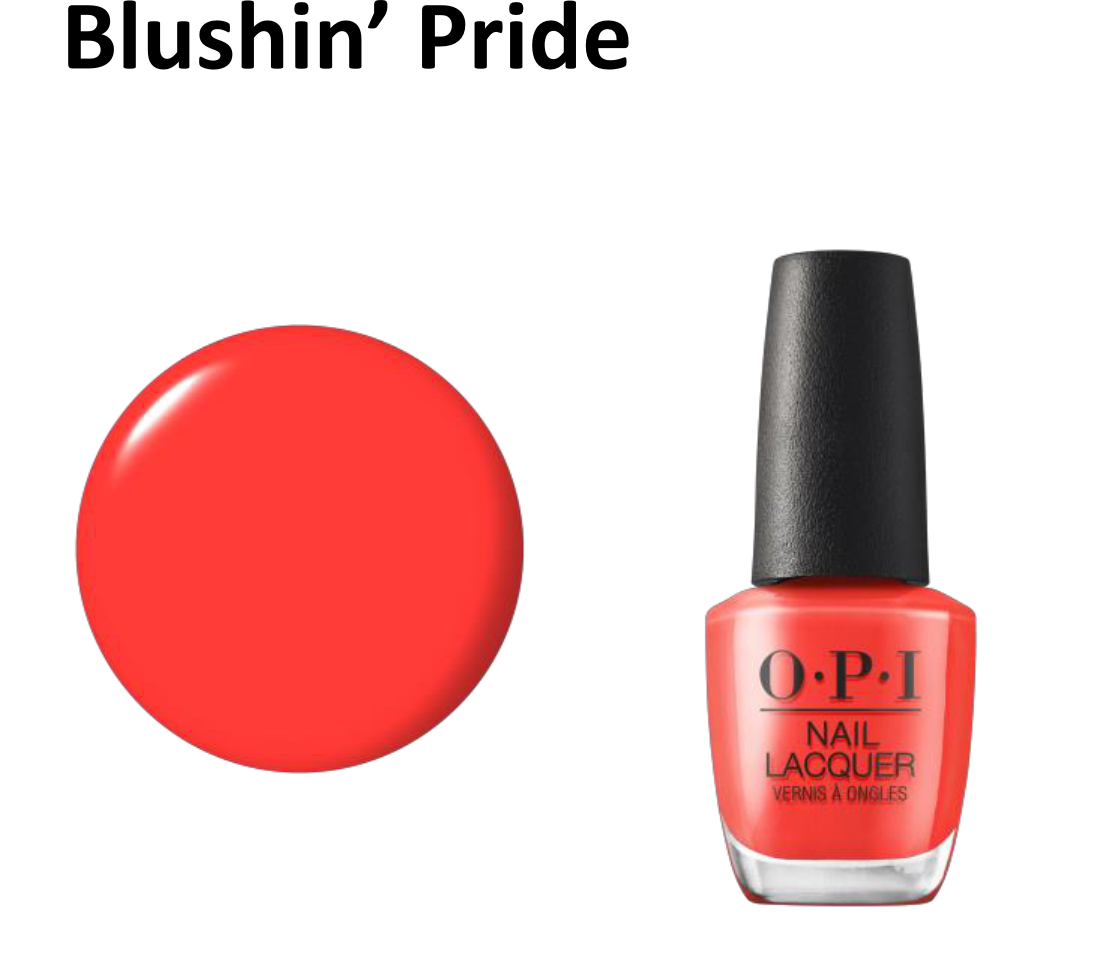 OPI Nail Lacquer Blushin’ Pride 0.5 oz #NLS054