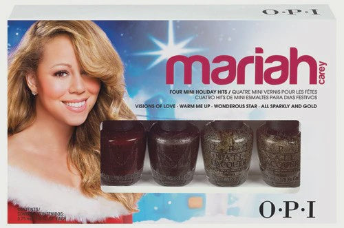 OPI Nail Lacquer Mini Mariah Carey 4 PACK #HLE29