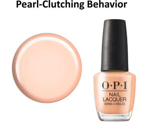 OPI Nail Lacquer Pearl-Clutching Behavior 0.5 oz #NLS049