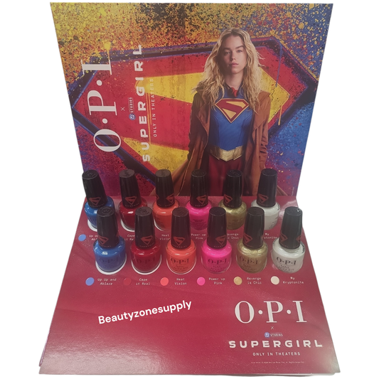 OPI Nail Lacquer Super Girl Project Natalie Collection 2026 12PC display #DCFB001