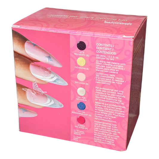 OPI GelColor Inteli-Gel Holiday Wicked ADD-ON KIT #2 #HPR14