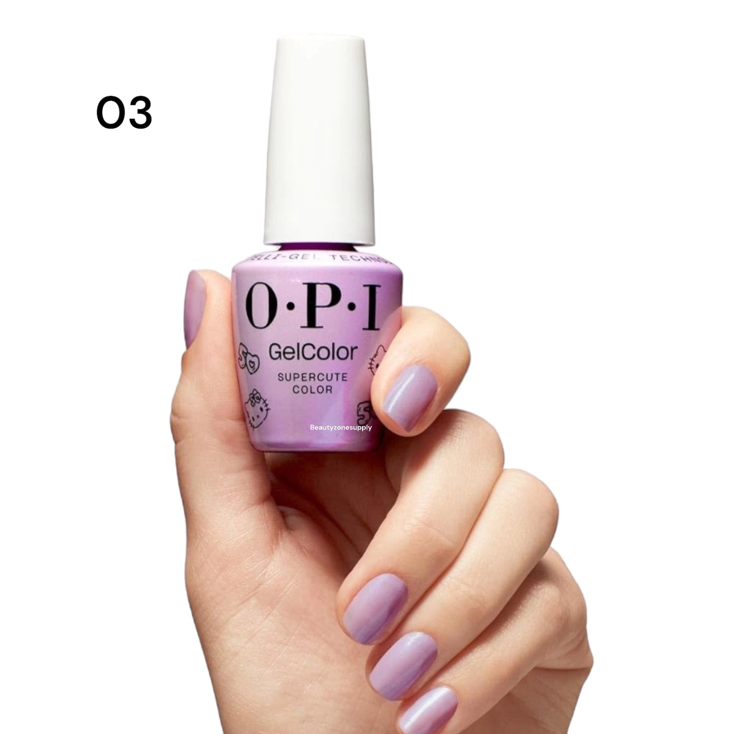 OPI GelColor Supercute Color 0.5 oz #GCHK03