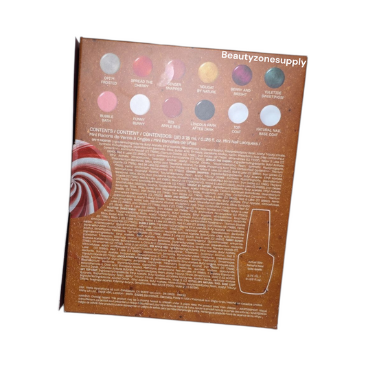 OPI Nail Lacquer Good Enough To Treat Holiday 2025 12pc Mini #HRS30