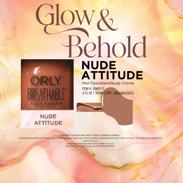 ORLY Breathable Nail Lacquer Nude Attitude .6 fl oz #2060117