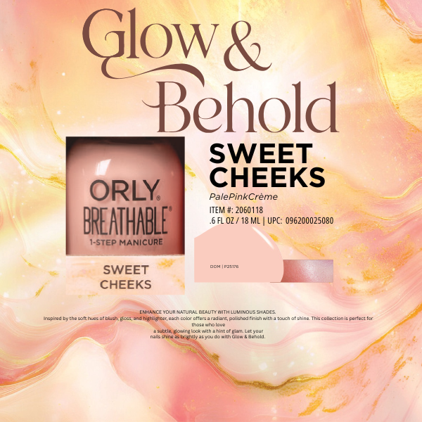 ORLY Breathable Nail Lacquer Sweet Cheeks .6 fl oz #2060018