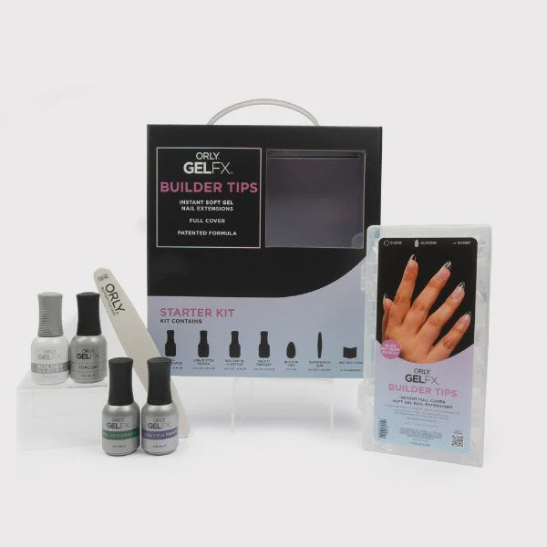 ORLY Builder Gel Tips Starter Kit - Short Almond - 3500200