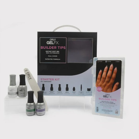 ORLY Builder Gel Tips Starter Kit - Short Square - 3500202