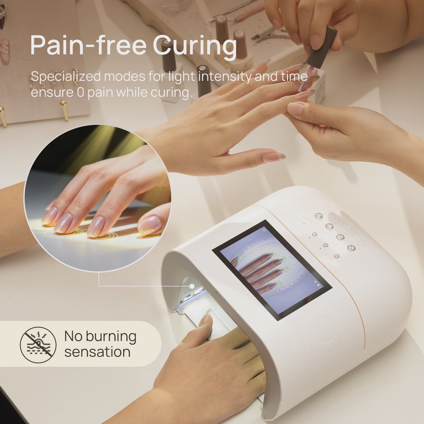 Onail Nail Lamp AI New Digital With Battery Included – Beauty Zone