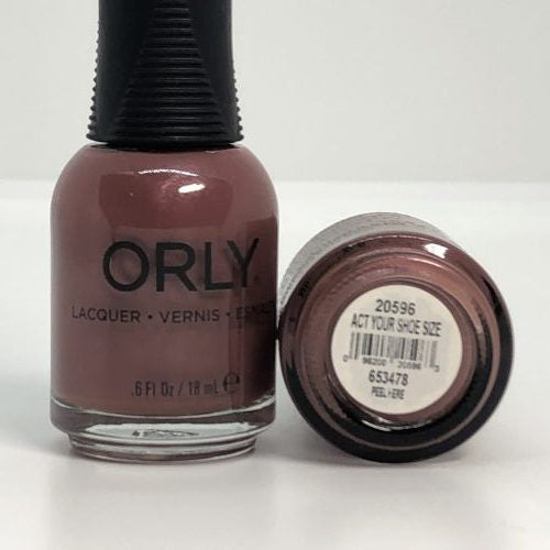 Orly Nail Lacquer Act Your Shoe Size .6oz 20596