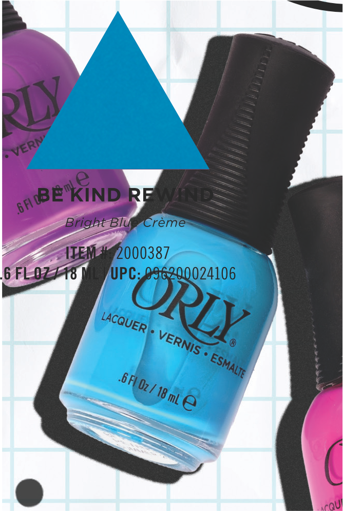 Orly Nail Lacquer Be Kind Rewind .6fl oz/18ml #2000387