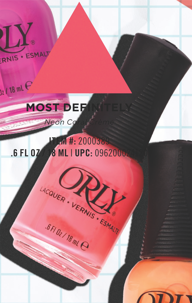 Orly Nail Lacquer Most Definitely .6fl oz/18ml #2000389