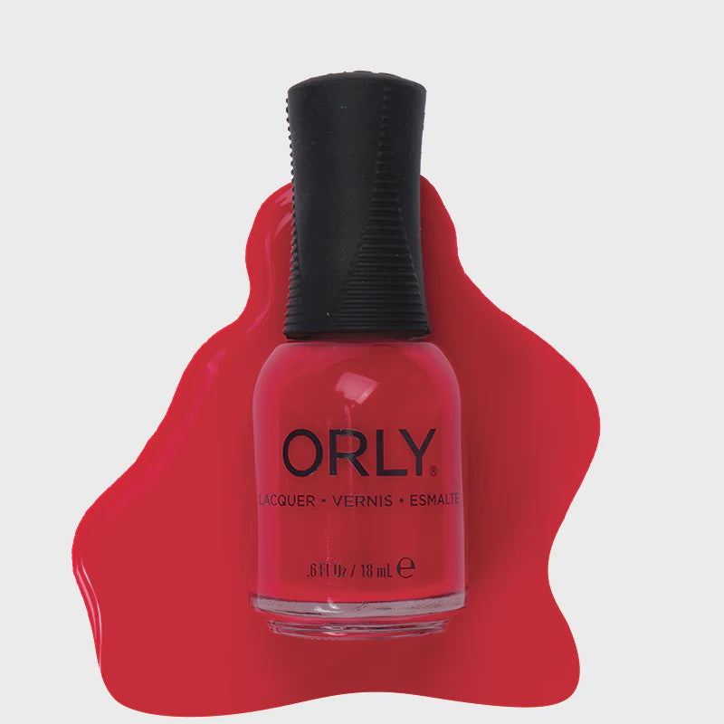 Orly Nail Lacquer Red Hot - NEW .6oz 2000331