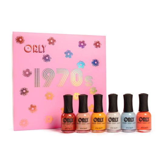 Orly Nail Lacquer 6pix set Color 1970s #2500080