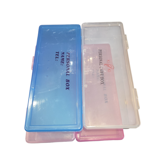 Personal Plastic Box Large Assorted Color