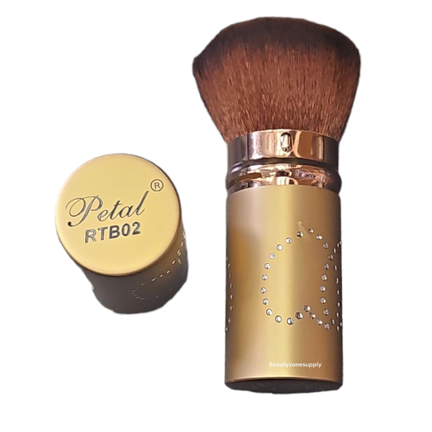 Petal Push Up Mini Duster Brush RTB02G Gold
