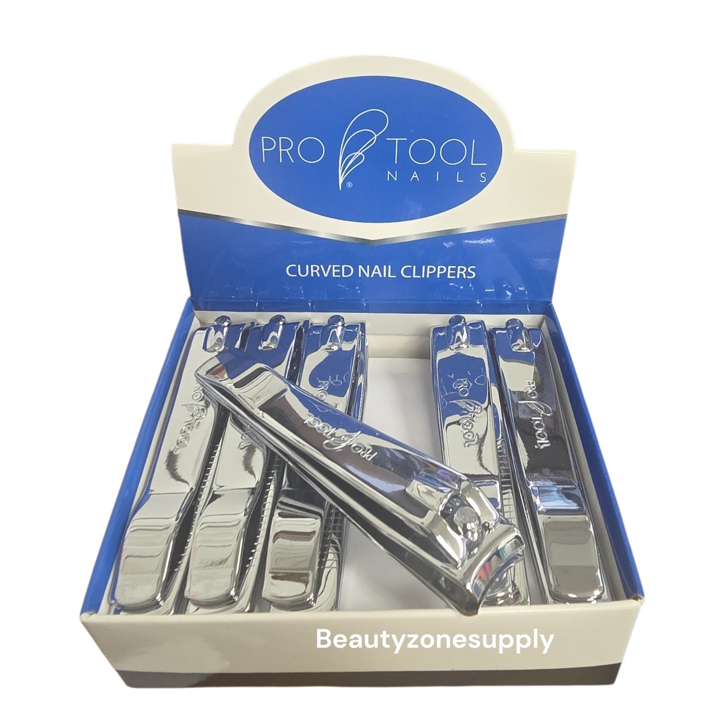 Pro Tool Nail clipper box 12 pcs Curved