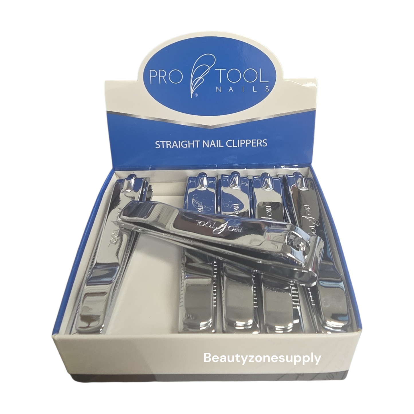 Pro Tool Nail clipper box 12 pcs Straight