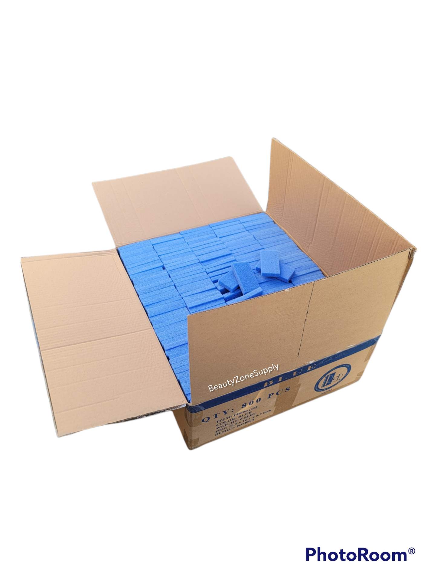 Red Mini Pumice Blue 800 pcs #PR2