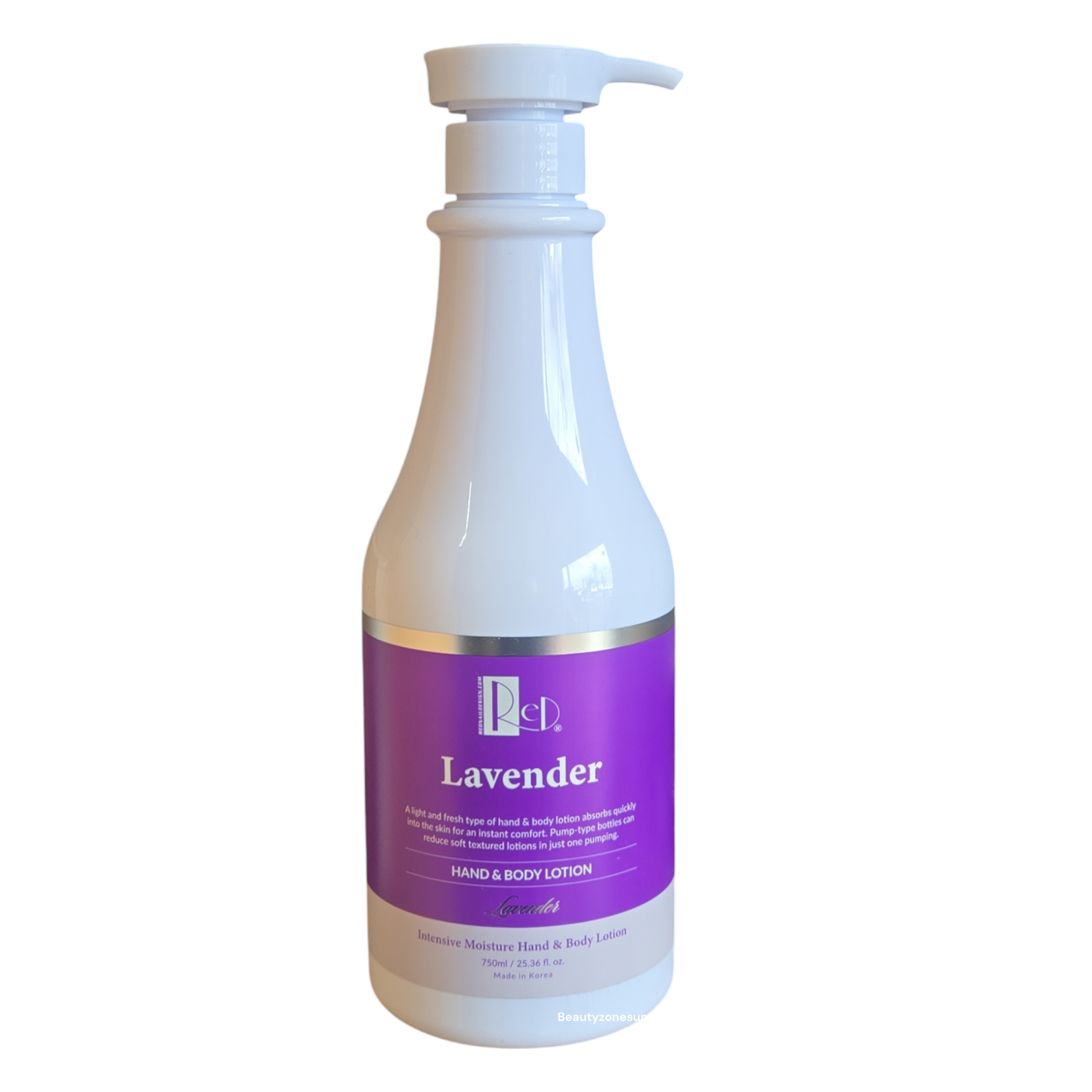 Red Organic Lotion Hand & Body Lavender 25 oz