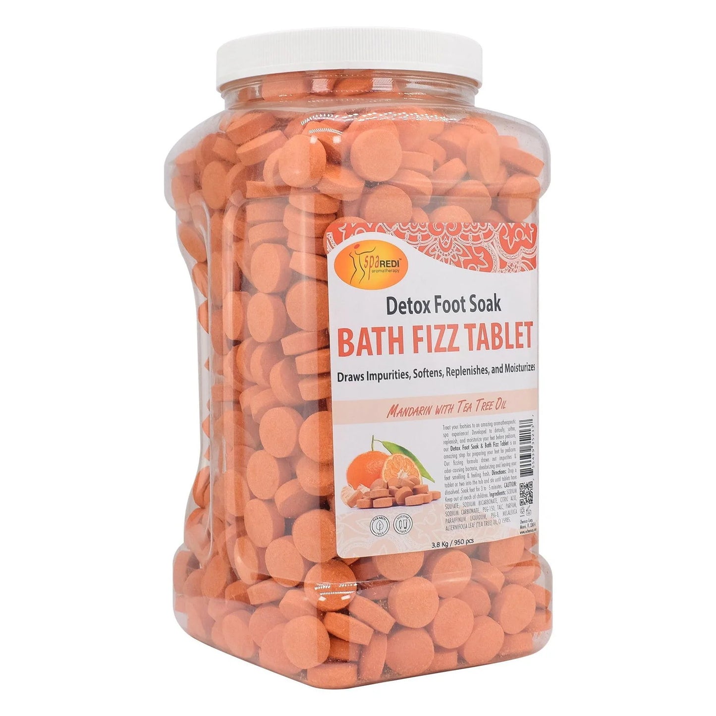 Monika Pro Pedi Spa Anti-Bacterial Bath Fizz 950 Tablets