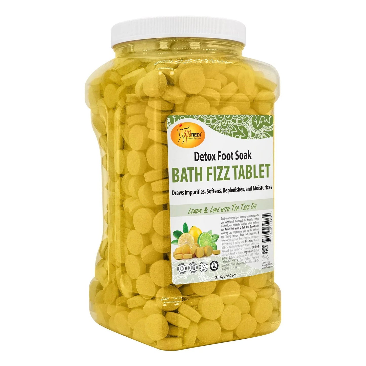 Monika Pro Pedi Spa Anti-Bacterial Bath Fizz 950 Tablets