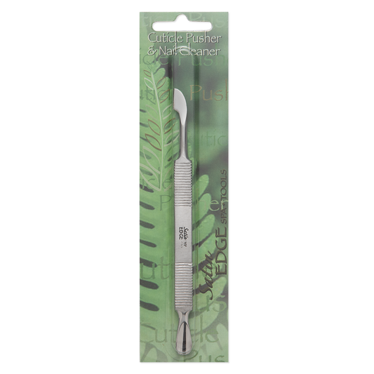 Satin Edge Double-ended Cuticle Pusher & Nail Cleaner SE-2058