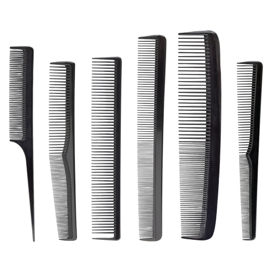 Scalpmaster Barber Carbon Comb Set #SC2228