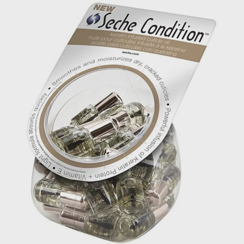 Seche Condition Keratin Infused Cuticle Oil 36 pc Bucket 0.125 oz 69910