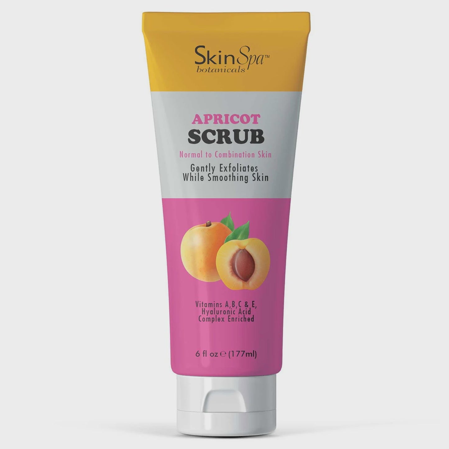 Skin Spa Apricot Facial Scrub 6 Oz