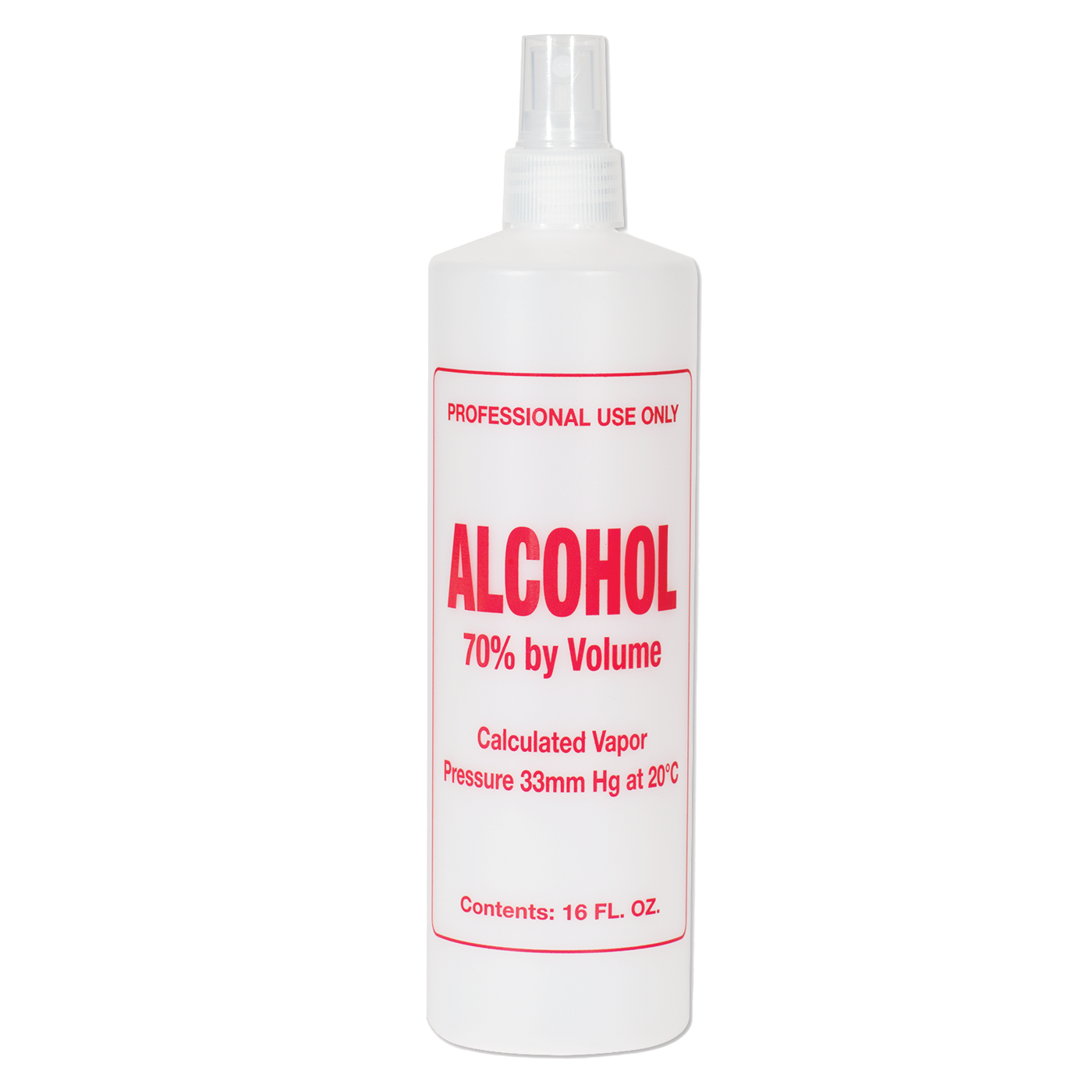 Soft ’n Style Imprinted Spray Pump Bottle, Alcohol, 16 oz. #B114