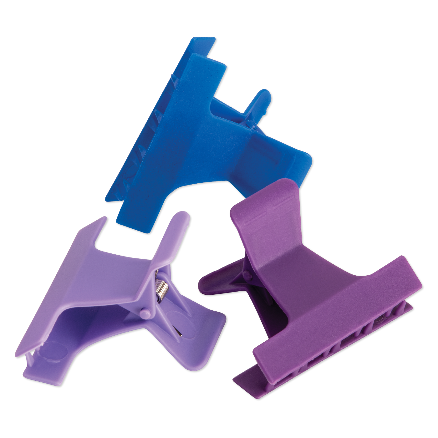 Soft ’n Style Butterfly Clamps, Colorful - 2"#188