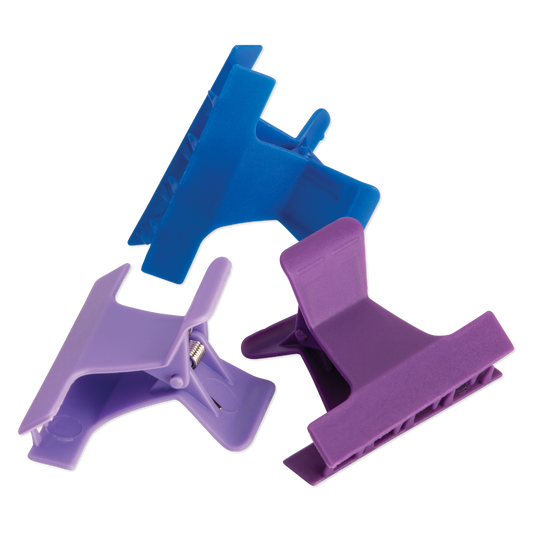 Soft ’n Style Butterfly Clamps, Colorful - 2"#188